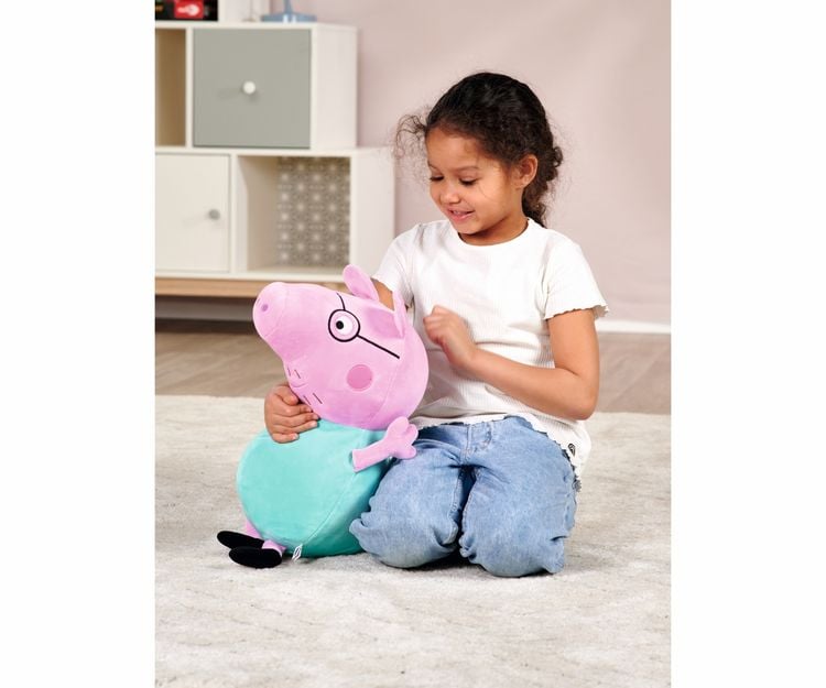Produktbild: Peppa Pig Pl&uuml;sch Papa Wutz, 37cm