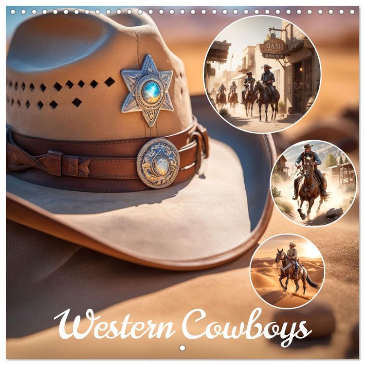 Produktbild: Western Cowboys (Wall Calendar 2026 12 &times; 12 Inch) CALVENDO 12 Month Wall Calendar