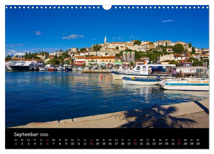 Produktbild: Rund um Vrsar (Wandkalender 2026 DIN A3 quer), CALVENDO Monatskalender