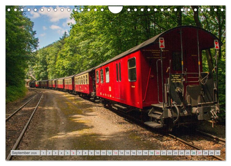 Produktbild: Harzer Dampfmomente (Wandkalender 2026 DIN A4 quer), CALVENDO Monatskalender