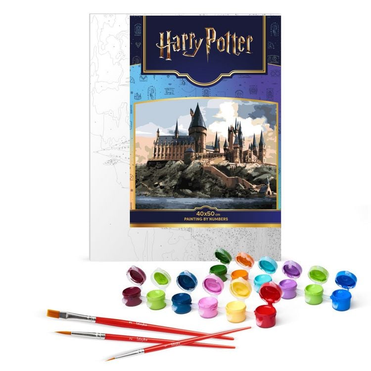 Produktbild: Harry Potter: Hogwarts bei Tag 40x50 cm