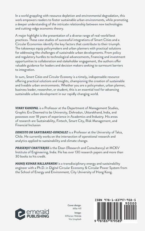 Produktbild: Smart Cities and Circular Economy