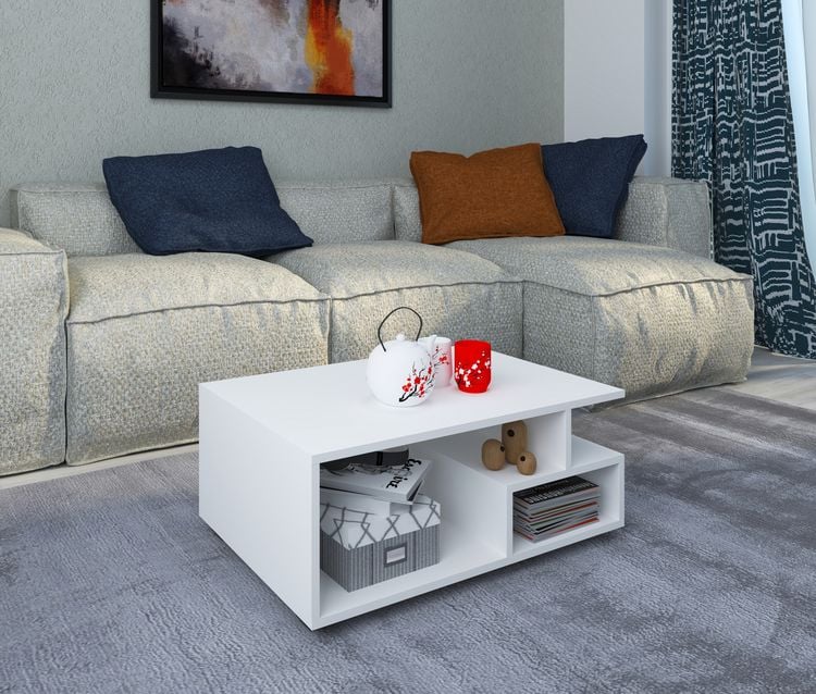 Produktbild: Holz Sofatisch Couchtisch Wohnzimmertisch Sulas