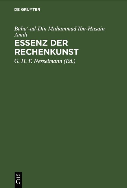 Produktbild: Essenz der Rechenkunst