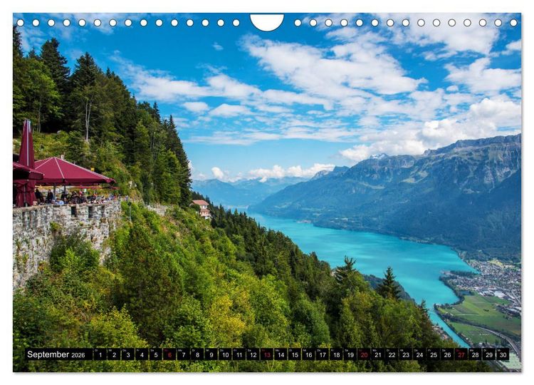 Produktbild: Schweizer Sch&ouml;nheiten (Wandkalender 2026 DIN A4 quer), CALVENDO Monatskalender
