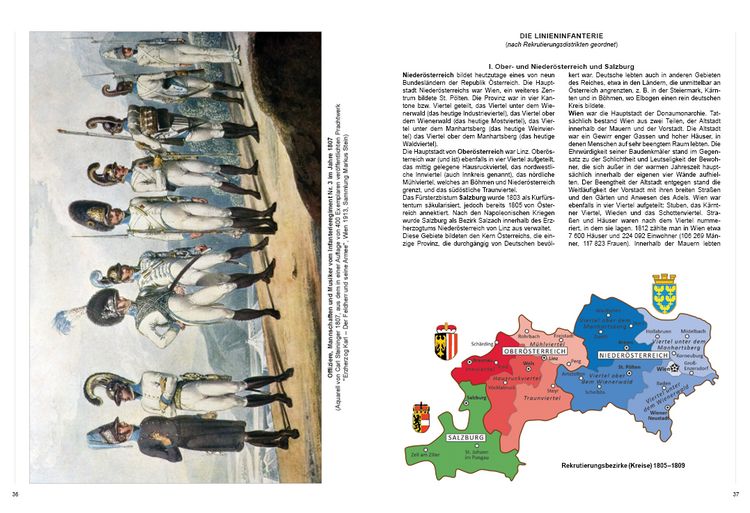 Produktbild: Die &Ouml;sterreichische Armee von 1805 bis 1809