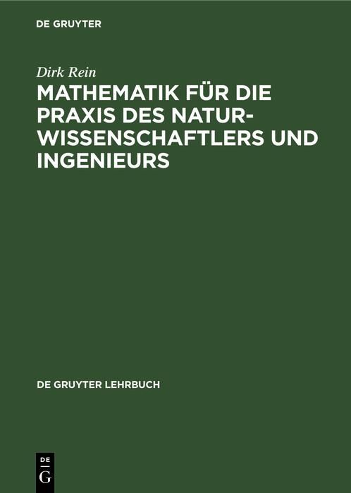 Produktbild: Mathematik f&uuml;r die Praxis des Naturwissenschaftlers und Ingenieurs