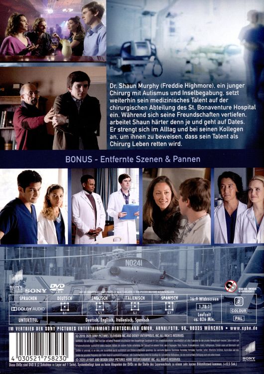 The Good Doctor - Die komplette dritte Season [5 DVDs]