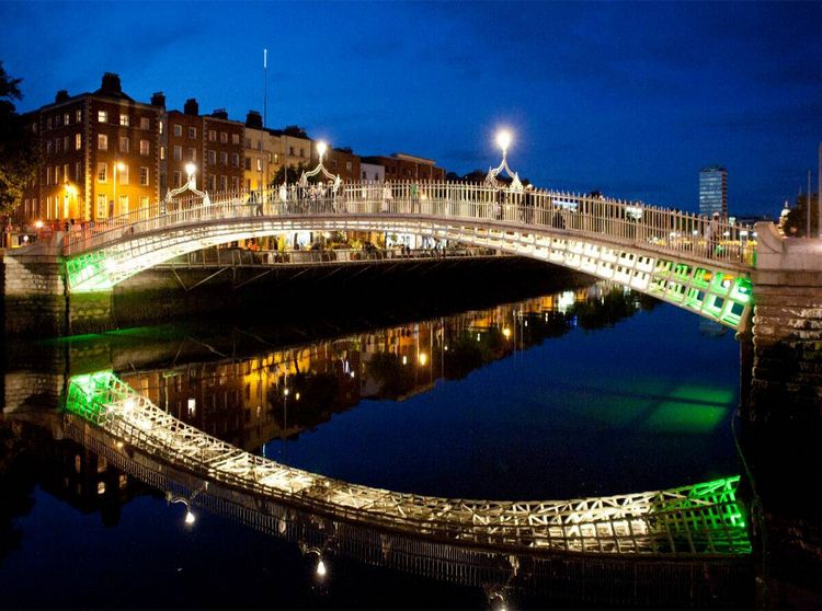 Produktbild: CALVENDO Puzzle Ha&acute;penny Bridge, Dublin | 2000 Teile Lege-Gr&ouml;&szlig;e 90x67cm Foto-Puzzle f&uuml;r gl&uuml;ckliche Stunden