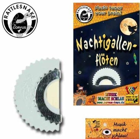 Produktbild: Nachtigallen-Fl&ouml;te (3 St&uuml;ck), uni