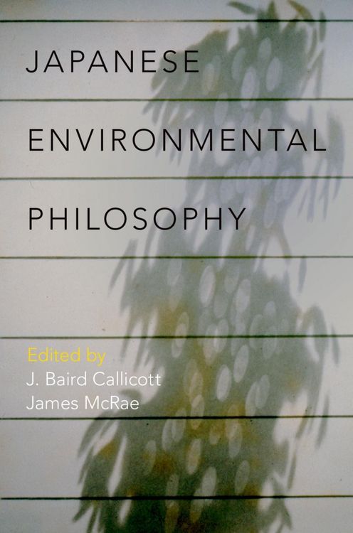 Produktbild: Japanese Environmental Philosophy