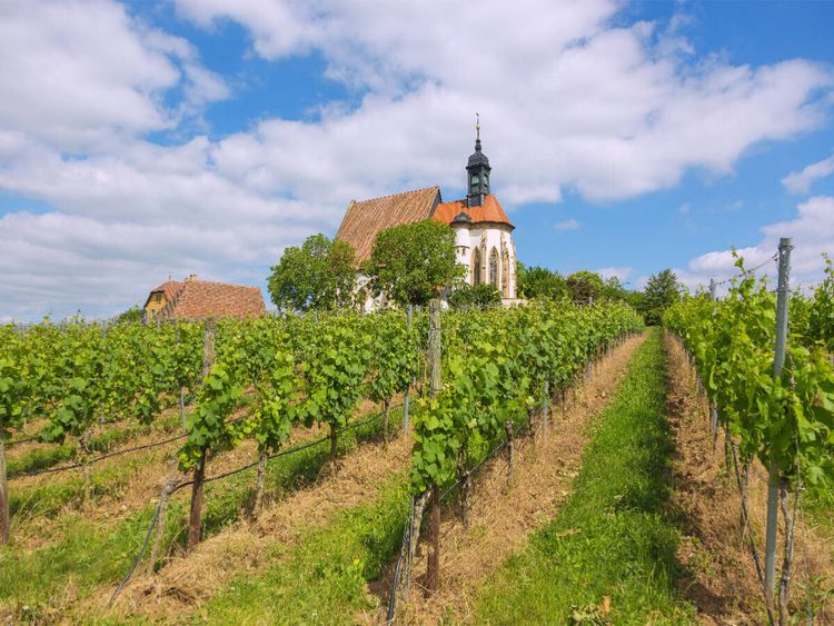 Produktbild: CALVENDO Puzzle Wallfahrtskirche Maria im Weingarten | 1000 Teile Lege-Gr&ouml;&szlig;e 64x48cm Foto-Puzzle f&uuml;r gl&uuml;ckliche Stunden