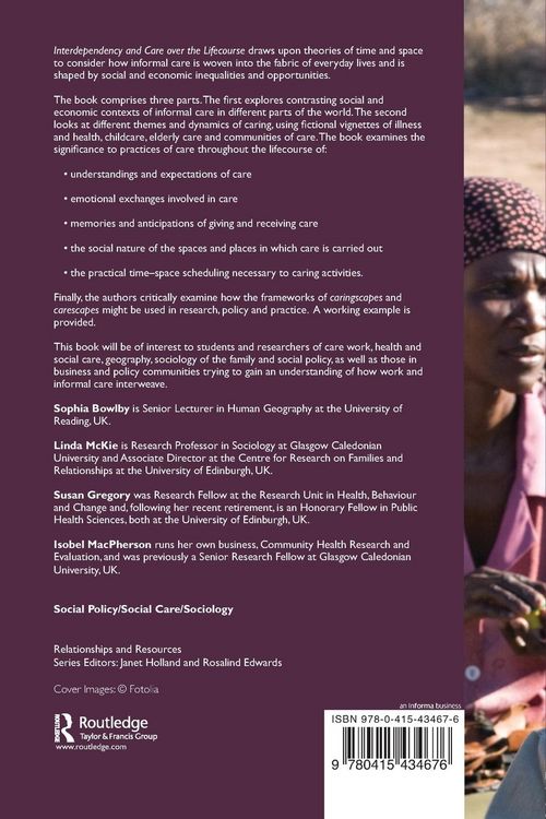Produktbild: Interdependency and Care over the Lifecourse