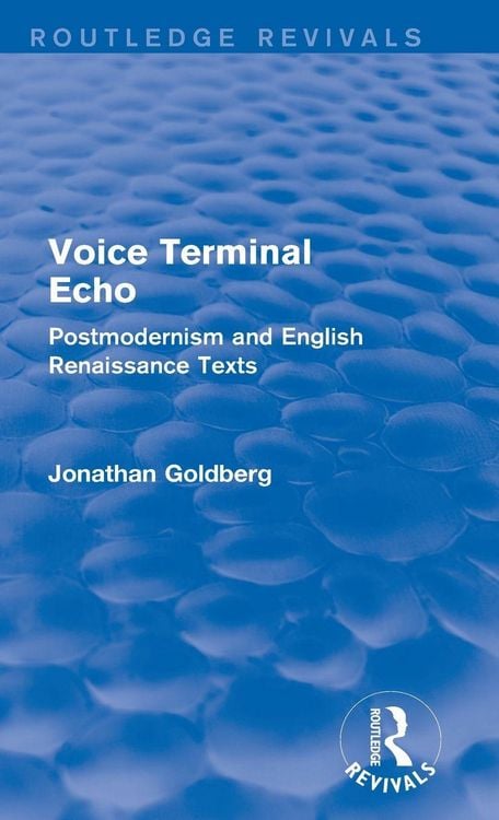 Produktbild: Voice Terminal Echo (Routledge Revivals)