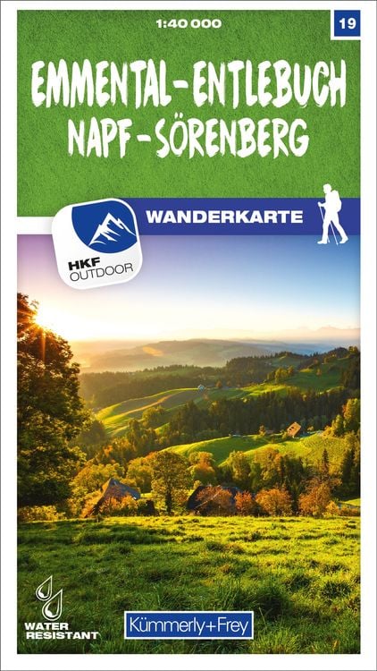 Bild vom Artikel Emmental - Entlebuch Napf - Sörenberg 19 Wanderkarte vom Autor 