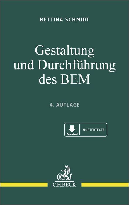 Produktbild: Gestaltung und Durchf&uuml;hrung des BEM