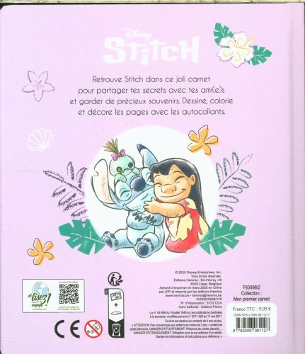 Produktbild: Stitch : mon premier carnet Stitch