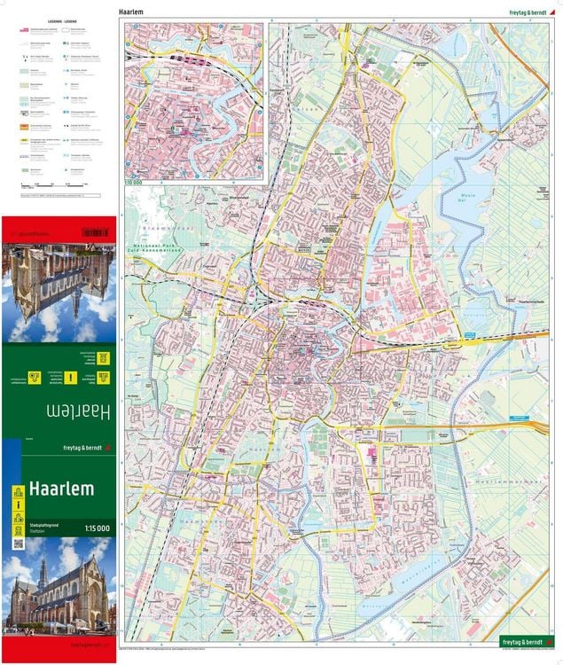 Produktbild: Haarlem, Stadtplan 1:20.000, freytag & berndt