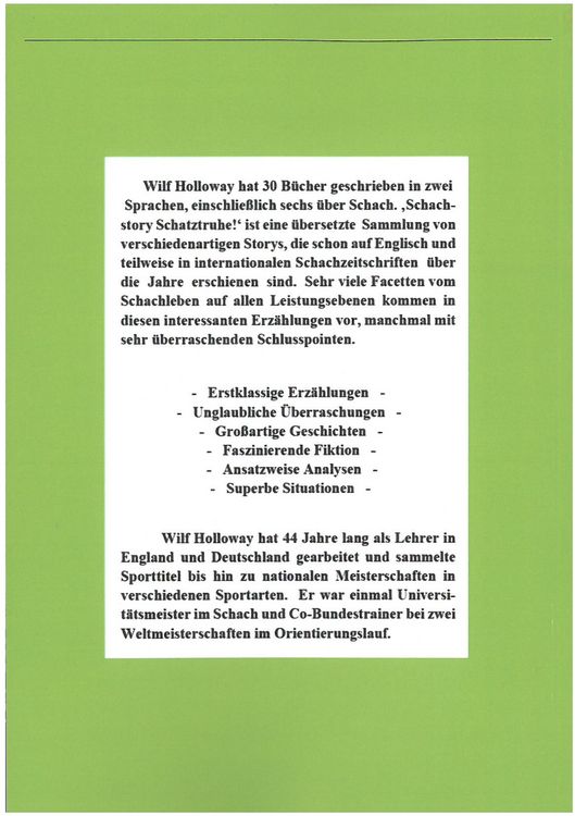 Produktbild: Schachstory Schatztruhe