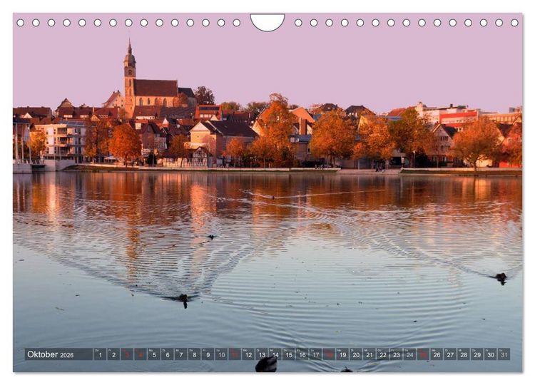 Produktbild: Spaziergang in B&ouml;blingen (Wandkalender 2026 DIN A4 quer), CALVENDO Monatskalender