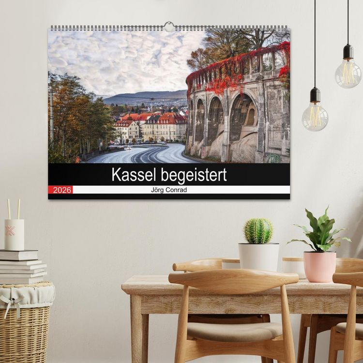 Produktbild: Kassel begeistert (Wandkalender 2026 DIN A2 quer), CALVENDO Monatskalender