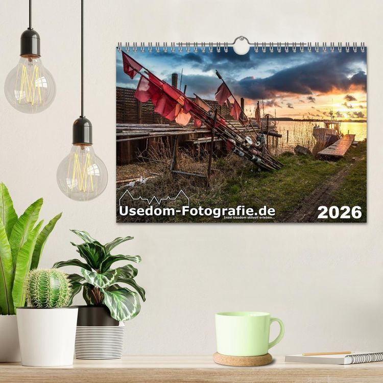 Produktbild: Usedom-Fotografie.de (Wandkalender 2026 DIN A4 quer), CALVENDO Monatskalender