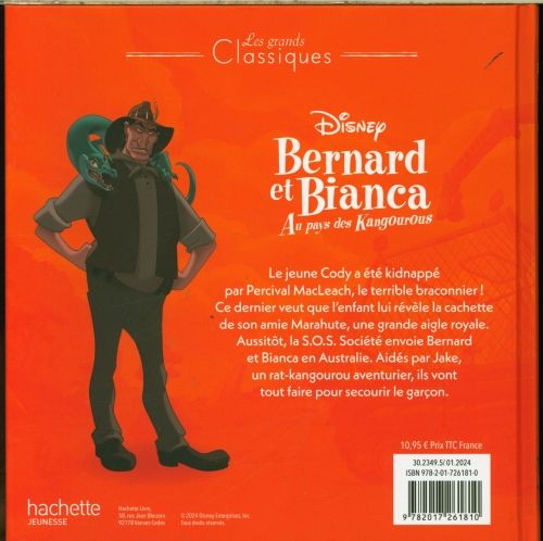 Produktbild: Bernard et Bianca au pays des kangourous