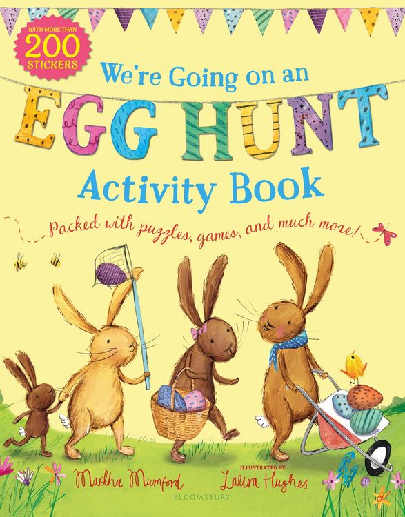 Produktbild: We're Going on an Egg Hunt Activity Book (the Bunnies of Hoppity Hill)