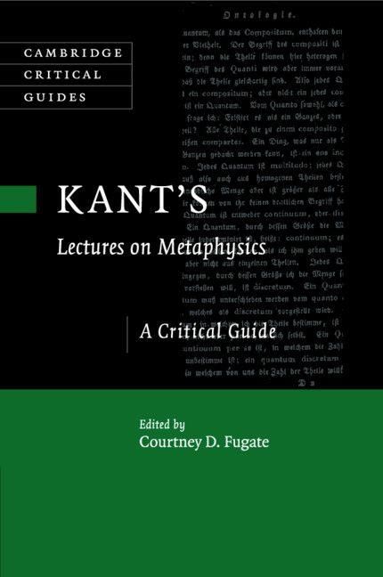 Produktbild: Kant's Lectures on Metaphysics