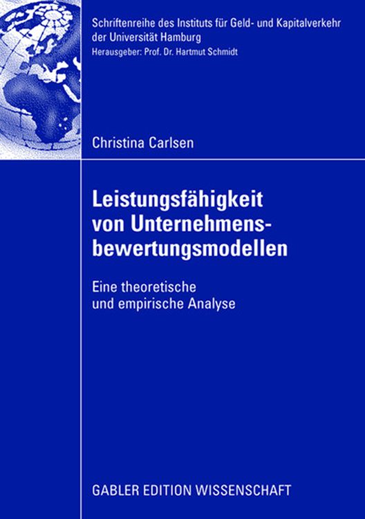 Produktbild: Leistungsf&auml;higkeit von Unternehmensbewertungsmodellen