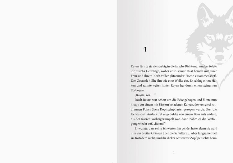 Produktbild: Beast Changers, Band 1: Im Bann der Eisw&ouml;lfe