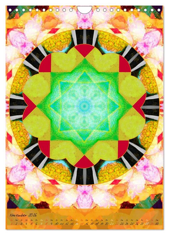 Produktbild: Mandala Energien (Wandkalender 2026 DIN A4 hoch), CALVENDO Monatskalender