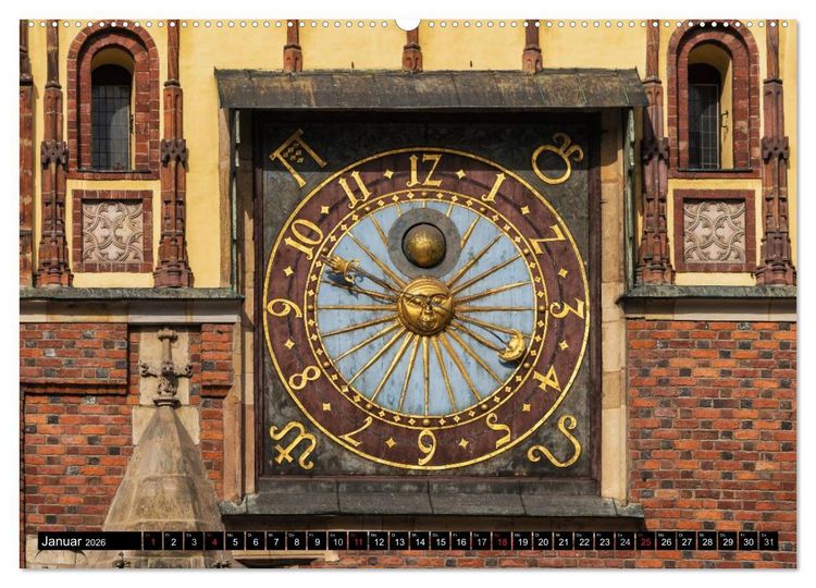 Produktbild: Ein Wochenende in Breslau (Wandkalender 2026 DIN A2 quer), CALVENDO Monatskalender