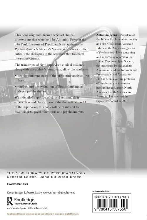 Produktbild: Supervision in Psychoanalysis