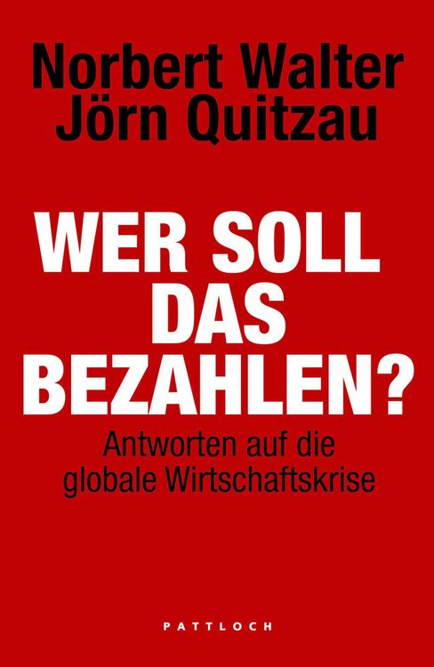 Produktbild: Wer soll das bezahlen?