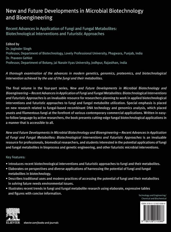 Produktbild: New and Future Developments in Microbial Biotechnology and Bioengineering