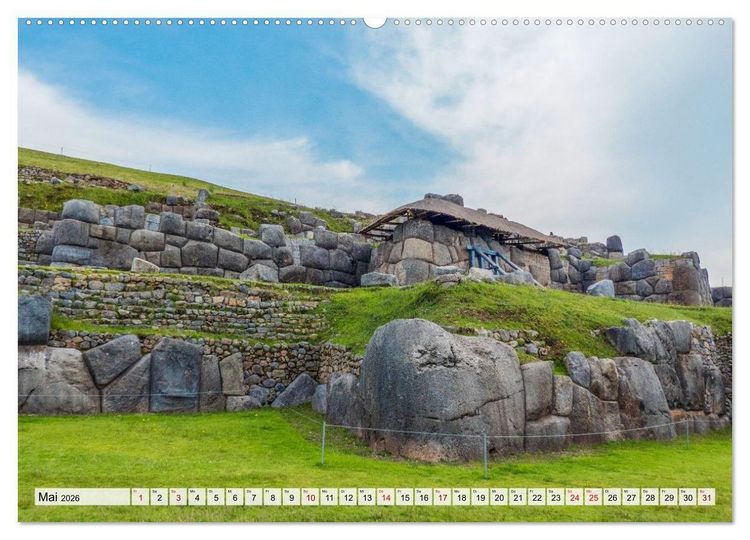 Produktbild: Faszination Peru &ndash; Natur und Kultur (hochwertiger Premium Wandkalender 2026 DIN A2 quer), Kunstdruck in Hochglanz
