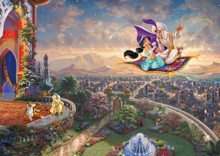 Produktbild: Disney, Aladdin. Kinkade Collection 1.000 Teile