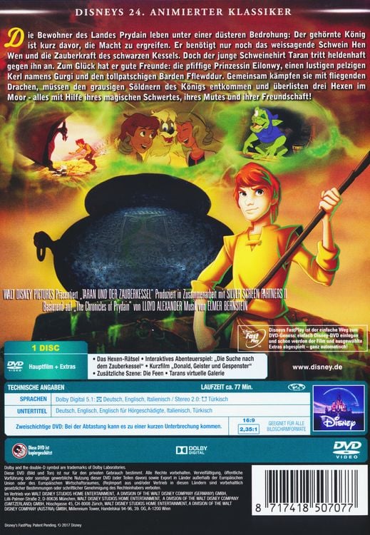 Produktbild: Taran und der Zauberkessel - Disney Classics