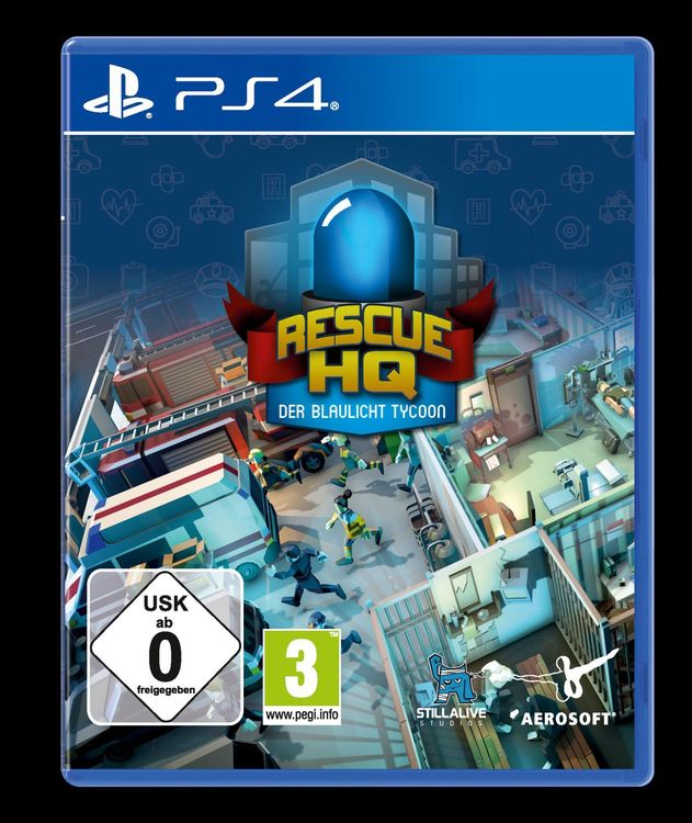 Produktbild: Rescue HQ - Der Blaulicht Tycoon