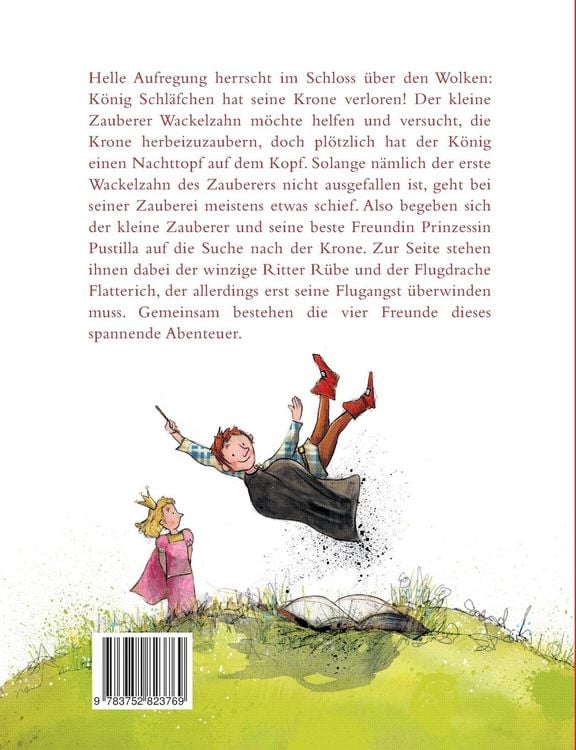 Produktbild: Vorlesegeschichten aus dem Schloss &uuml;ber den Wolken: Der kleine Zauberer Wackelzahn und die verlorene K&ouml;nigskrone