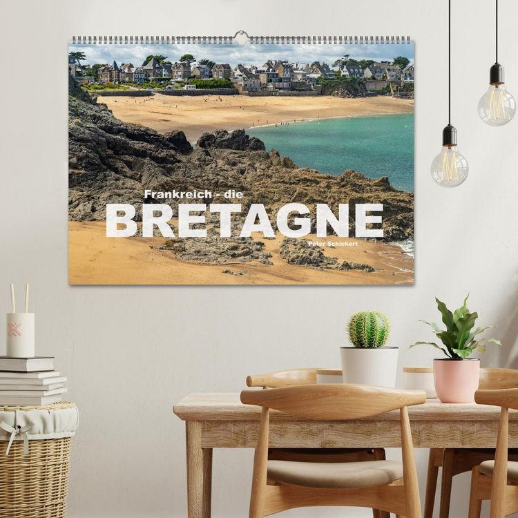 Produktbild: Frankreich - die Bretagne (Wandkalender 2026 DIN A2 quer), CALVENDO Monatskalender