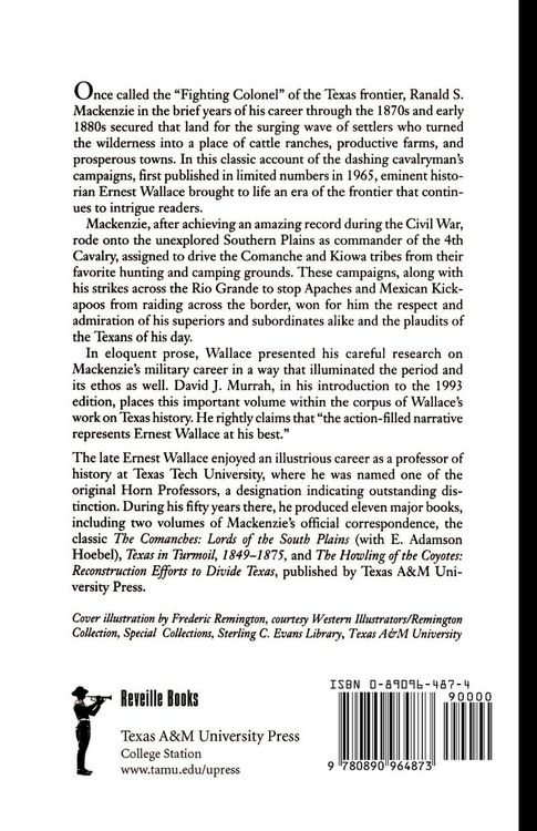 Produktbild: Ranald S. MacKenzie on the Texas Frontier