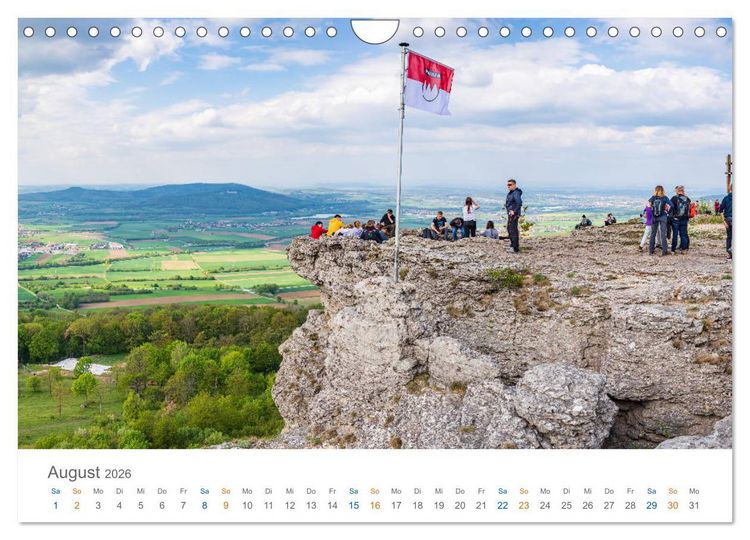 Produktbild: Oberfranken - Bayerns Norden (Wandkalender 2026 DIN A4 quer), CALVENDO Monatskalender
