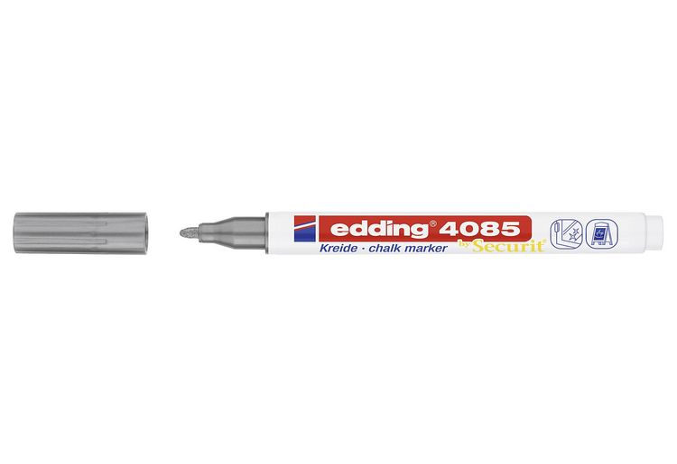 Produktbild: edding 4085 Kreidemarker silber