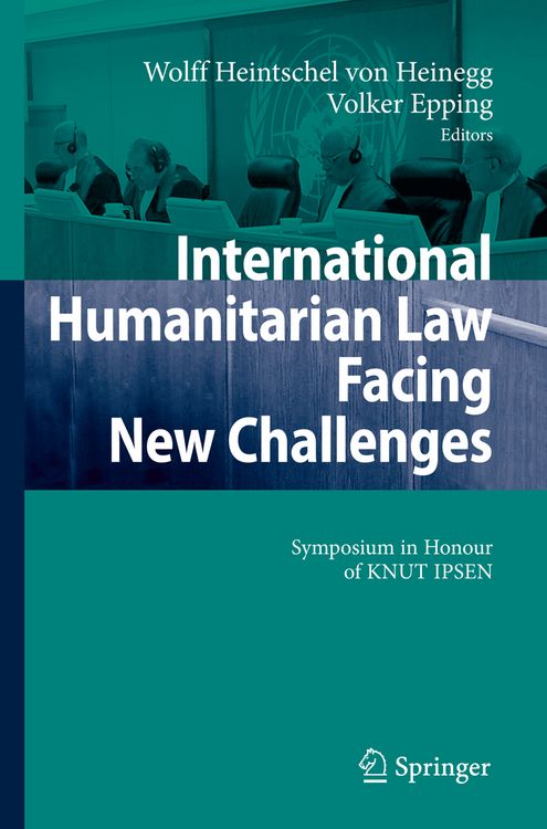 Produktbild: International Humanitarian Law Facing New Challenges