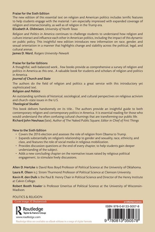Produktbild: Religion and Politics in America