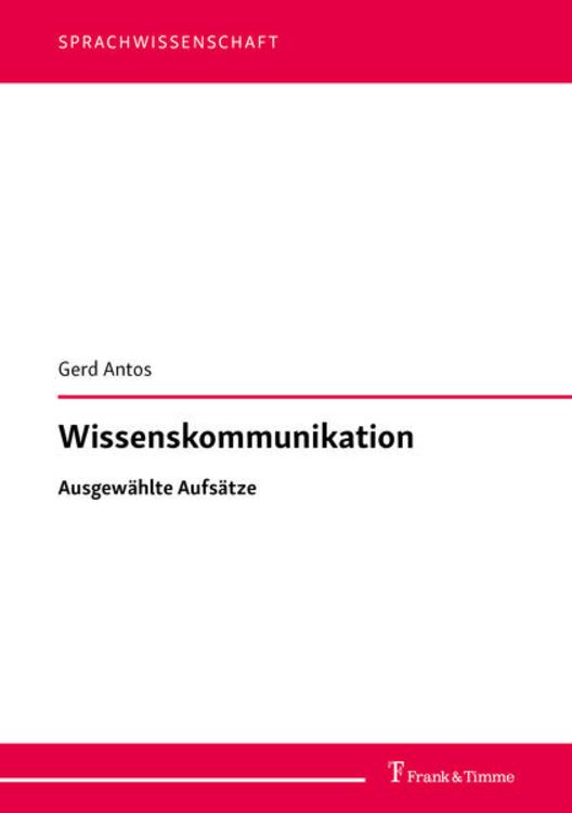 Produktbild: Wissenskommunikation