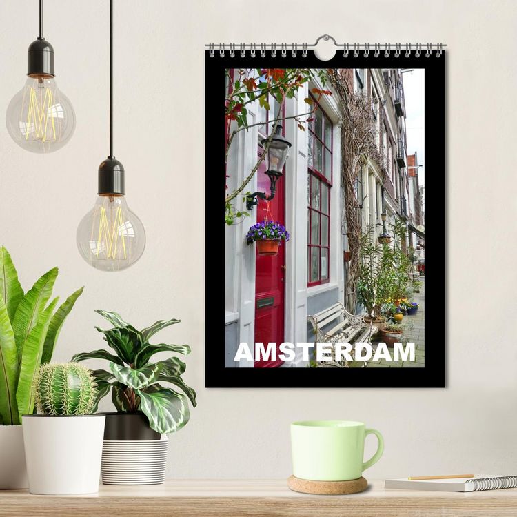 Produktbild: Amsterdam (Wandkalender 2026 DIN A4 hoch), CALVENDO Monatskalender