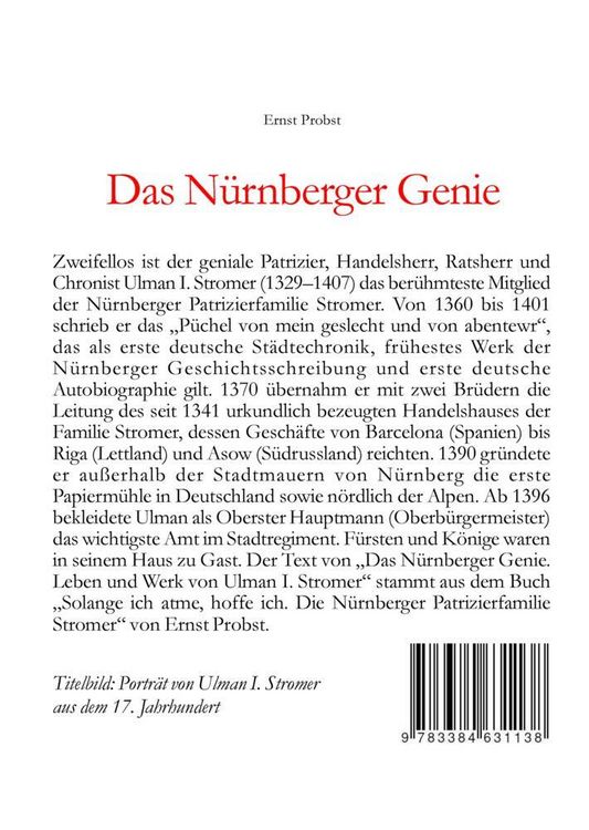 Produktbild: Das N&uuml;rnberger Genie
